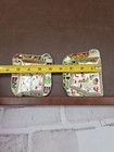 2 Piece Lot     Arizona   New Mexico     Vintage Metal Souvenir Ashtrays