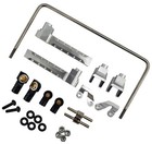 Nhx Rc Aluminum Rear Anti Roll Bar Set For Axial Wraith  rr10 Bomber 4wd -silver