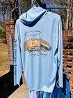 Pair Of Southern Lure Long Sleeve Uv Fishing Hoodies Mens Large 