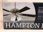 Hampton Bay Sinclair Ii 44 In  Indoor Brushed Nickel Led Ceiling Fan With Light
