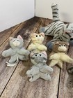 Vintage Mini Pound Purries Cats Kittens Plush Lot Of 16 Galoob 1995 Toys