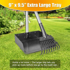 Larger Pooper Scooper  Dog Pooper Scooper For Large Medium Small Dogs Heavy Duty