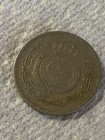 Jordan 50 Fils 1949 Ah1368 Copper-nickel Coin Km 6 T9771
