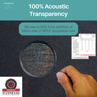 Soundassured Standard Acoustic Fabric - 100  Acoustically Transparent
