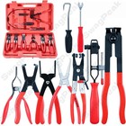 10pc Hose Clamp Clip Remover Pliers Wire Long Reach Kit Fuel Oil Water Hose Tool