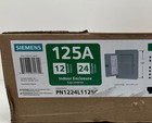 Siemens 125 Amp 12-space 24-circuit Main Lug Plug-on Neutral Load Center Indoor