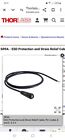Thorlabs Sr9a Esd Protection   Strain Relief Cable Pin Codes A And E  3 3 V