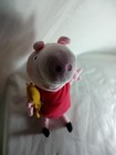 Ty Beanie Babies 10  Peppa Pig With Teddy Bear Plush Toy     Pre-owned