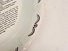 Vtg 1983 Watkins French Country Style Cheese Pie Plate baking Pan - 10 1 2 