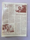 Raiders Of The Lost Ark Military Herald 1981 Harrison Ford  Karen Allen  Rare 