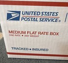 Medium Flat Rate Box Mixed Sports Cards Football Baseball Basketball More 2000 