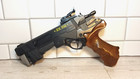 Vintage 1982 Edison Giocattoli Toy Gun Zk 235 Made In Italy Htf Complete Lqqk