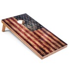 4 x2  Distressed Star Stripe American Flag Cornhole Boards