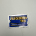 Blockbuster Video Laminated Membership Card 90s Los Angeles   s California