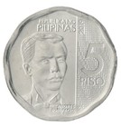 Philippines 5 Piso  2019-2021  Km  312  Mint