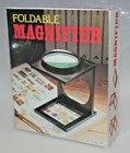 Foldable Magnifier Hands Free 4in Lens For Crafts Stamps Coins Jewelry