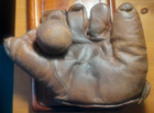 Vintage 1940 s  mark Irish Christman  Macgregor Goldsmith G10 Fielder Glove Mitt