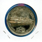 1968 Canada Commemorative Dollar 60 Years Numismatic Excellence Medal 1 5  Token