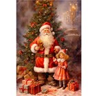 A3 Decoupage Paper Santas List Christmas   Paper Designs Italy Rice Paper Craft