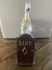Vintage Trick Pony Cast Iron Coin Bank Mechanical Moves