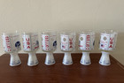 Set Of 6 Vtg 1969 Nasa Apollo 11 Moonshot Glass Tumbler Shotglass New Orig Box