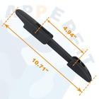 Hood Latch Strap W catch Bracket Compatible With Kenworth T660 T470 T370 T270 T1