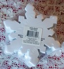 New Joann s Little Makers 36 Foam Xmas Holiday  Snowflakes 18 Glitter 18 Plain