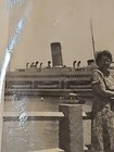 Rare Old Vintage Photo Ladies On Boardwalk