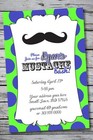 Mustache Printable Birthday Party Invitation File Photo Girl Print Sweet 16 Diy