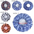 Waterproof Double Layer Bath Cap Anti-fouling Thick Shower Cap Reusable Elastic