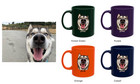 Custom Pet Portrait Mug From Photo Personalized Name 11oz Dog Cat Gift