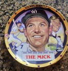 Mickey Mantle Hamilton Collection Plate