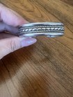 Beautiful Vintage-style Navajo Sterling Silver Braided Bracelet