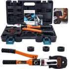 Asdfght Copper Pipe Crimping Tool  Copper Press Tool W  1 2   3 4   1  Jaws  