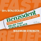 Dental Pain Relieving Cream For Dentures And Braces  Topical Anesthetic  0 25   
