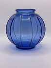 Small Cobalt Glass Flower Vase