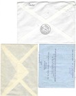 Aden South Arabia Yemen 1963 Three Covers Aden To Germany One With Mixed Frank