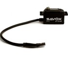 Savox Sc1251mg-be Black Edition Low Profile Digital Servo   Free Aluminum Horn