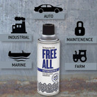 Free All Rust Eater Deep Penetrating Oil 11 Oz Aerosol