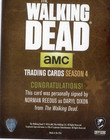 2013 Cze Walking Dead Season 3 Pt1 Norman Reedus d  Dixon Autograph Card 