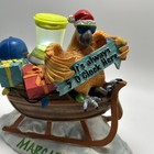 Margaritaville Holiday Statue It s Five O Clock Somewhere Parrot Sleigh