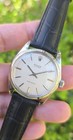 Vintage 1970 Rolex Oyster Precision 6426 Linen Dial Men s 34mm Stainless Watch 