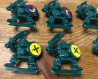 1992 Battle Masters Game Orcs Lot Of 8 Board Game Replacement Parts Pieces