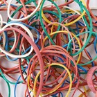 Assorted Color Rubber Bands Set Multi Size Elastic Office School Home Use Strong