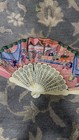 Chinese Export Hand Painted Lady   s Fan  19th Century