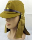 Wwii Japanese Army Soldier Field Cap Hat With Neck Flaps Size L