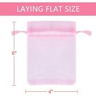 Organza Wedding Party Favor Gift Candy Sheer Drawstring Gift Bags Jewelry Pouch