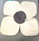 Blooming Bath Lotus Baby Bath Seat Flower Sink Bath Cushion Cream Olive     Used