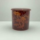Japanese Tea Caddy Container Utensils Seiichi Hayami Sandalwood Lacquered Shochi