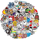 Brand Logo Stickers 50 Pack Sticker Decal Set Fashion Brand Aesthetic Waterproof